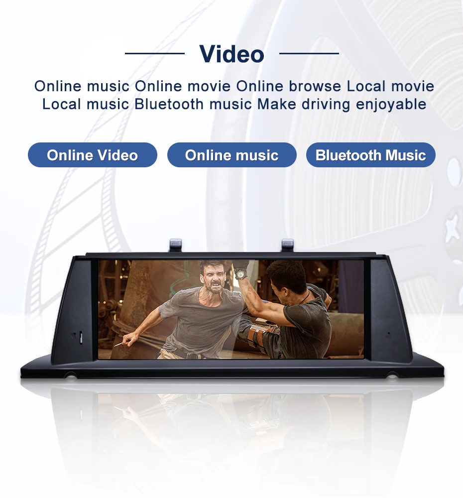 New 10.25inch Wireless CarPlay Android AUTO Multimedia Players For BMW 5series G
