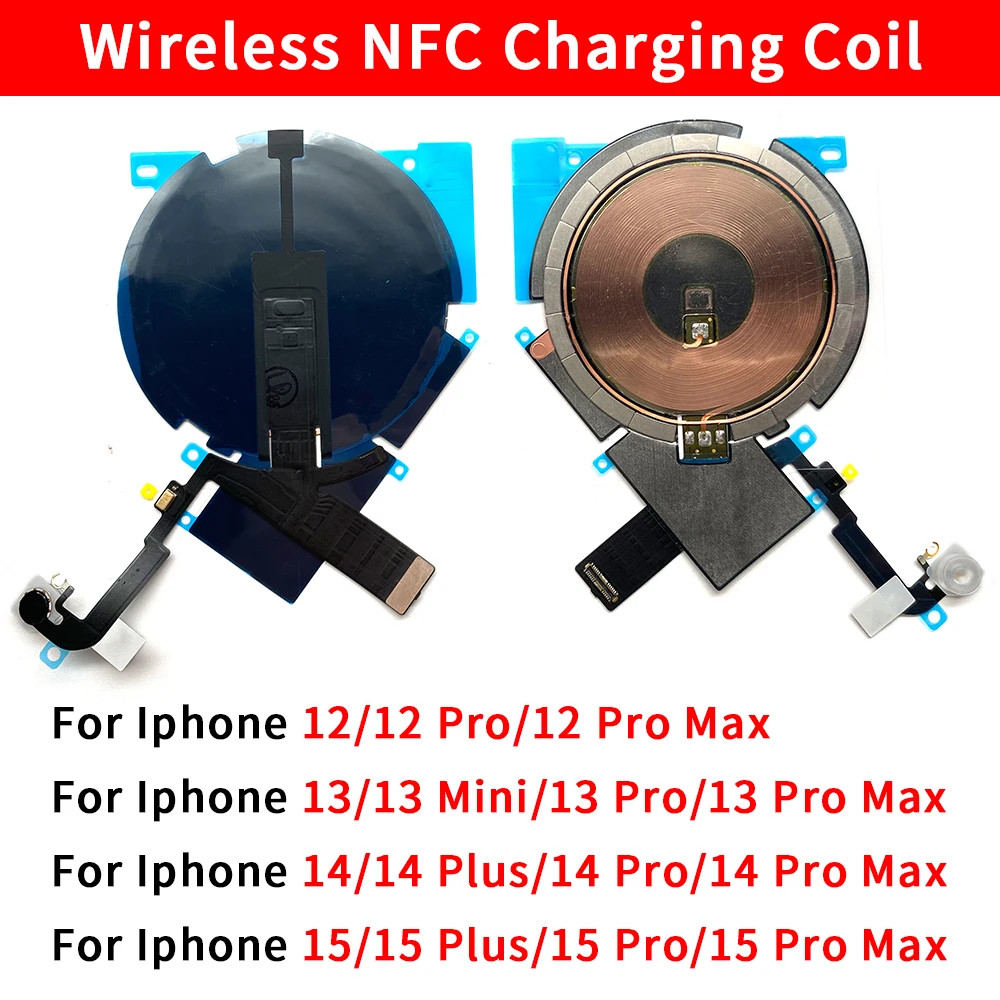 Premium Wireless Charging NFC Coil & Volume Flex Cable Sticker