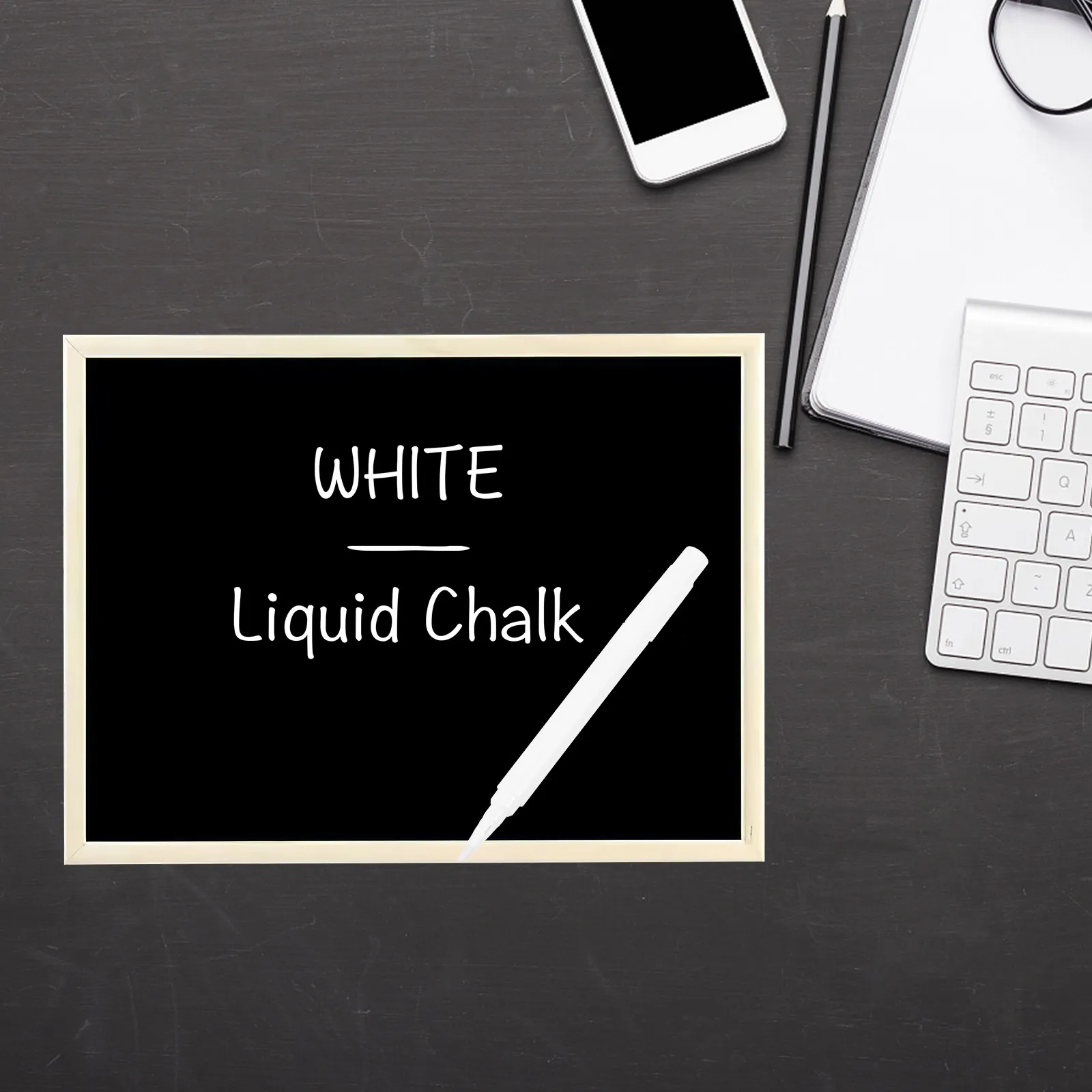 15Pcs 휴대용 칠판 펜 유리 화이트 보드 칠판 쓰기를위한 지울 수있는 액체 마커 부드럽고 편안한 안전 냄새 없음