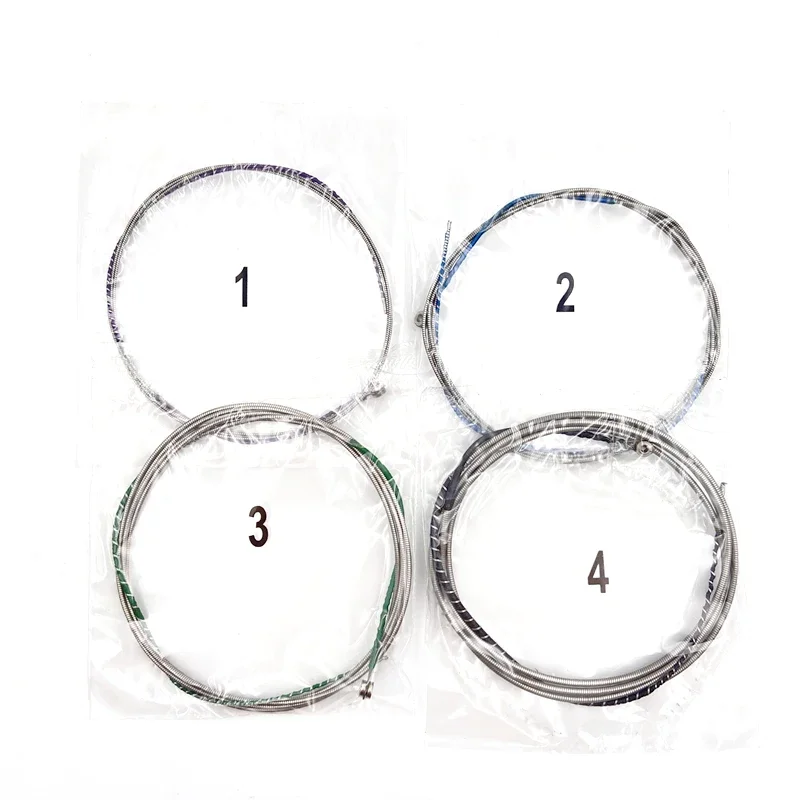 3/4 4/4 cello strings 1 set (A-D-G-C) KING LION V111,Steel wire alloy cello strings.cello Parts Accessories