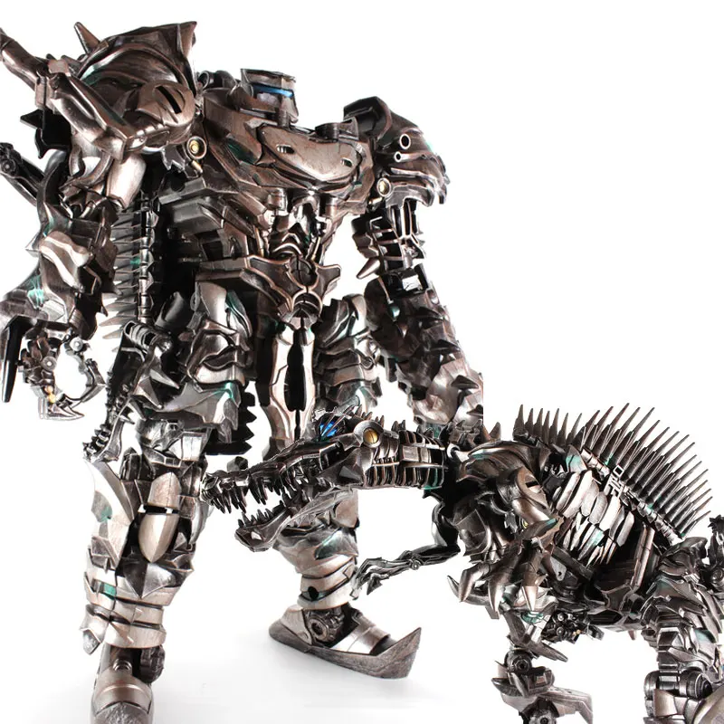 Giocattoli Di Trasformazione Scorn Grimlock Aoyi Bmb Ls11 Ls-11 Action Figure 37Cm Dinobots Ancient Behemoth Dinosaur Anime Model No Box