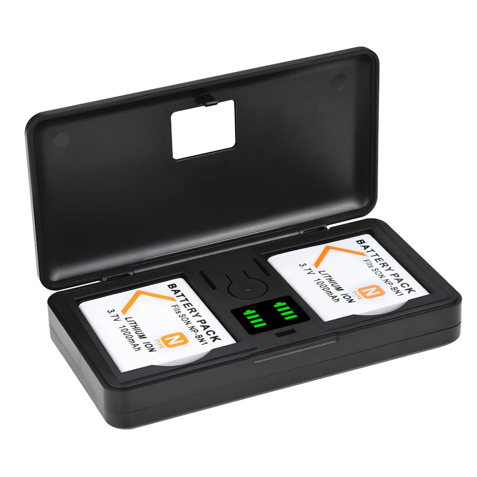 Sony Cyber-Shotバッテリー,液晶充電ボックス付きバッテリー,DSC-QX10