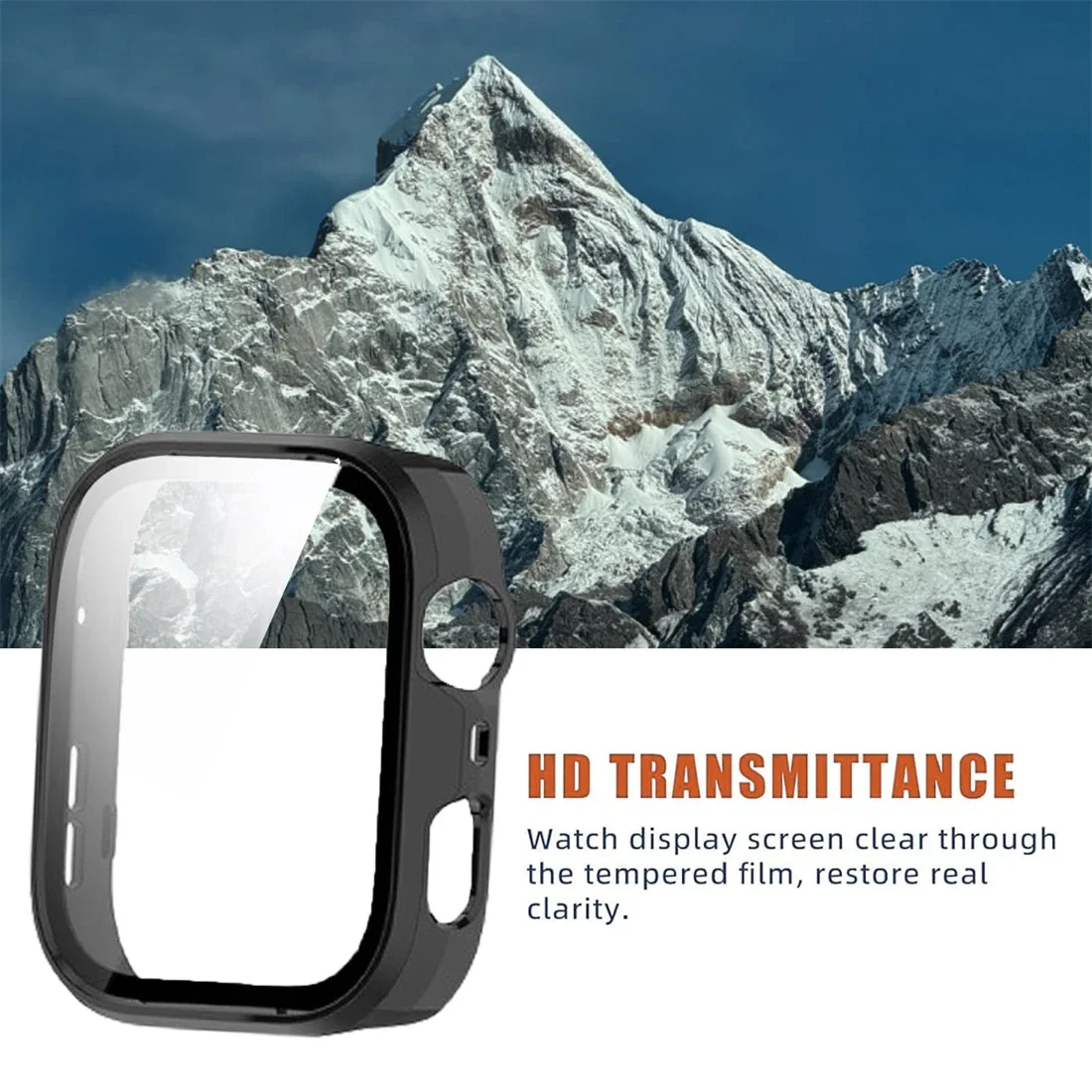 Ultra Thin Matte Hard PC Bumper Case with Built-in Glass - Anti-Fingerprint & Scratch Resistant