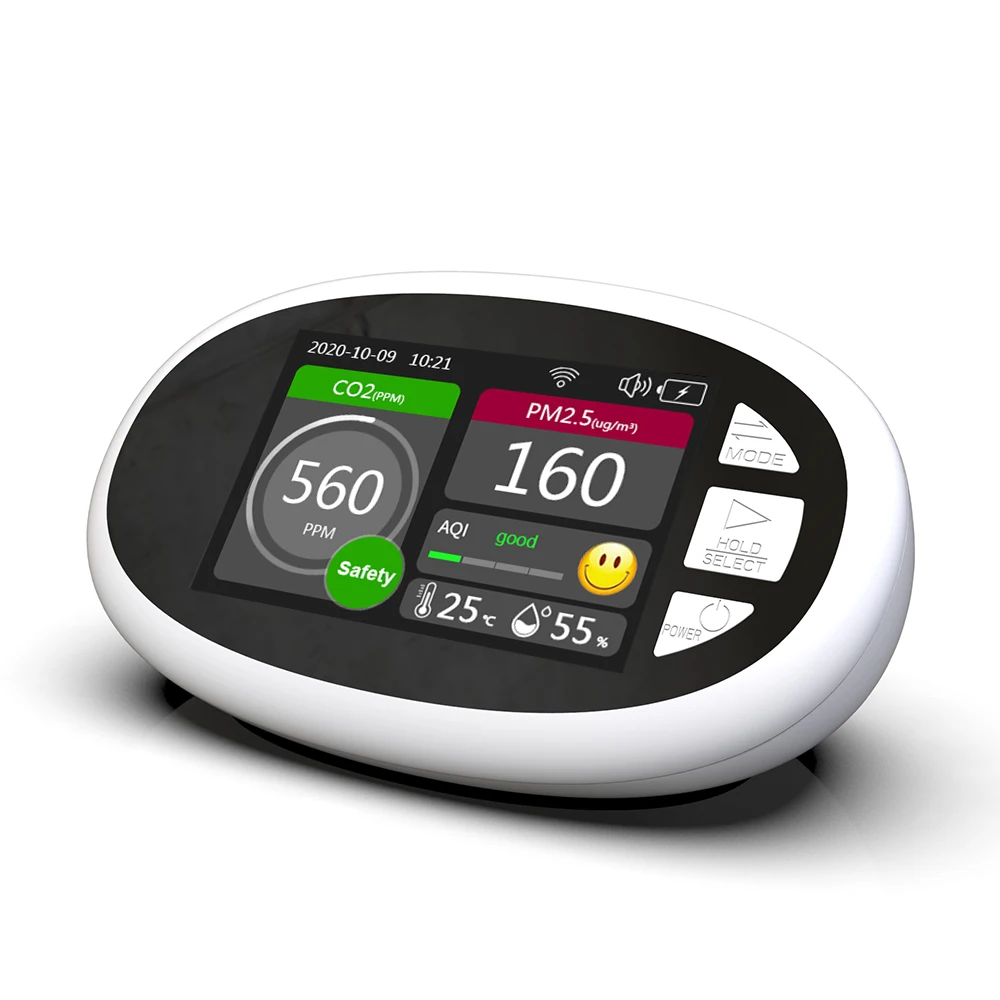 

Mini Handheld Portable NDIR Air Quality Sensor CO2 Carbon Dioxide Detector with WiFi Indoor CE/ROHS Certified