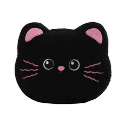 Charming Cartoon Cat Car Seat Cushion Set with Breathable Non - Slip Neck Pillows (Waist Support)