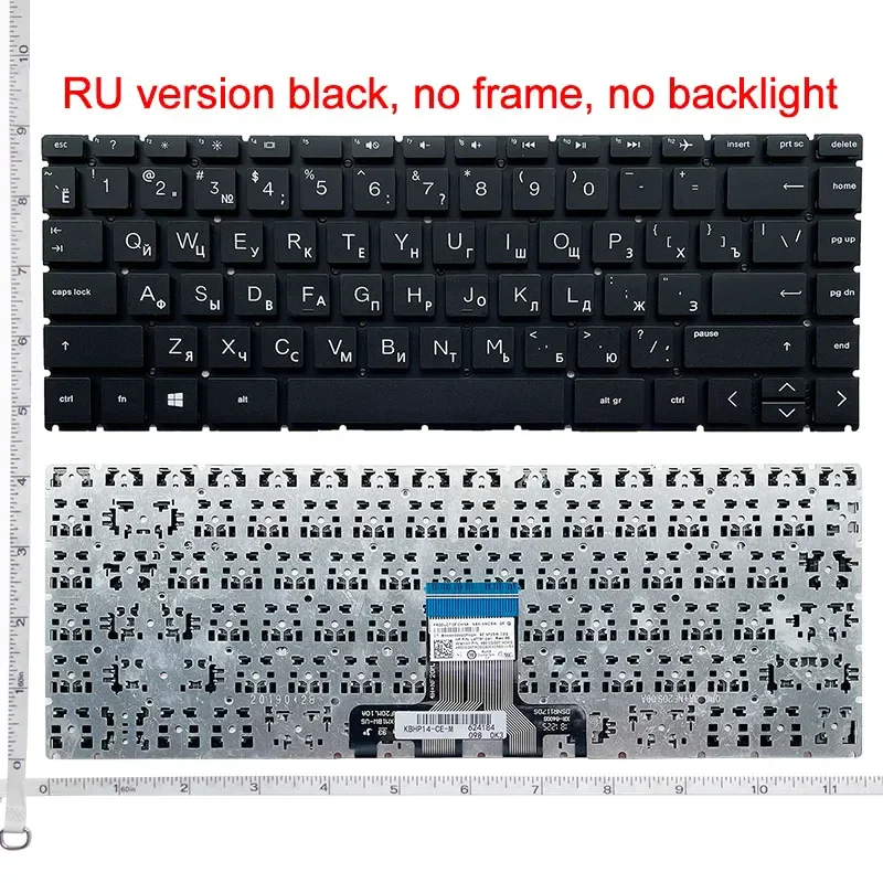 US/UK/RU/SP/FR Laptop Keyboard For HP 14-DA 14-BD 14-CB 14-CC 14