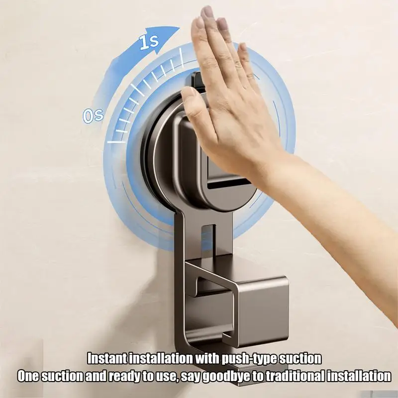Self Adhesive Hooks Multifunctional Hooks Self Adhesive Wall Hooks Suction Cup Hook Wall Mounted Basin Hook Bathroom Organizer Home Storage Accessories Suction cup hook wall mounted washbasin storage hook bracket bathroom basin storage rack bracket space saving plastic