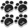 4Pcs Snowboard Deck Pads Snowboard Anti-Slip Cushions Snowboard Anti-Slip Stomp Pads Outdoor Sports Anti-Slip Pads 1