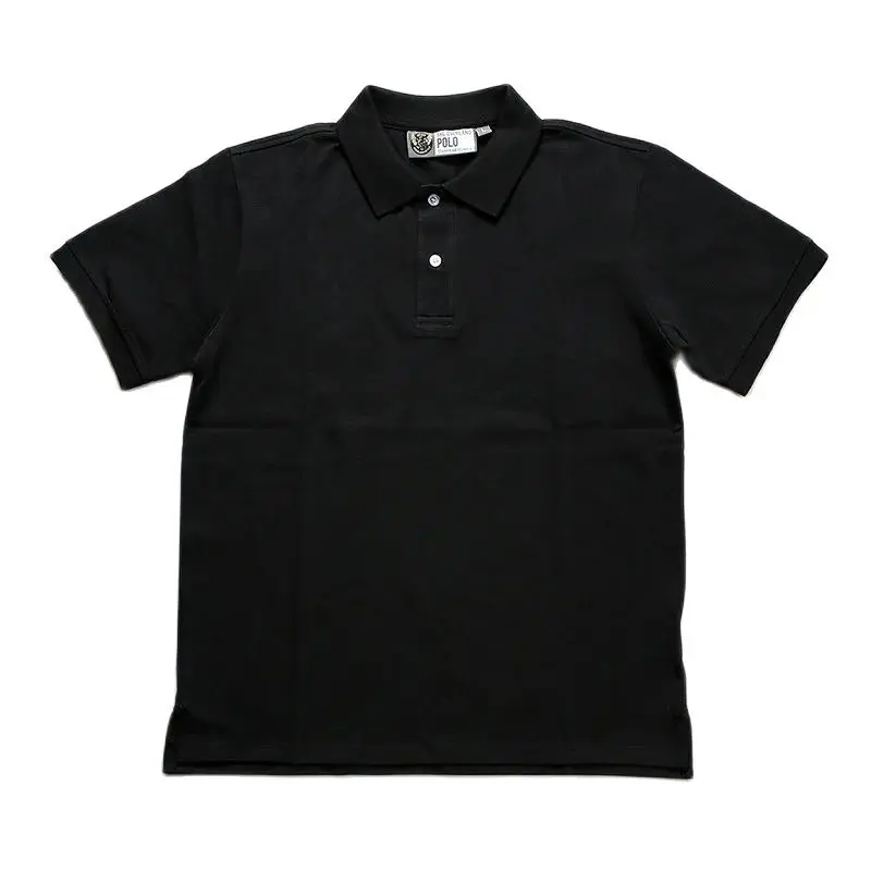 

Outdoor four season casual white black high-quality lapel cotton T-shirt polo shirt men's short-sleeved coat cotton T-shirt