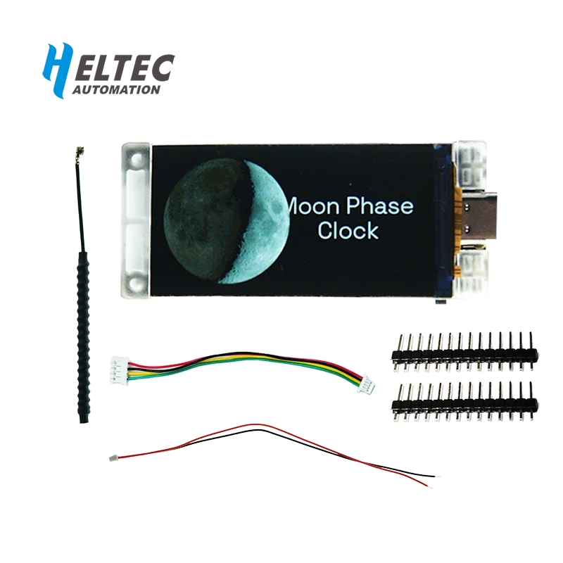 Meshtastic Esp32 WiFi Wireless Sensor LoRa 32 Devboard SX1262 LoRaWAN LoRa Arduino 1.90 Inch TFT Display BLE WiFi Heltec T190,mini development board