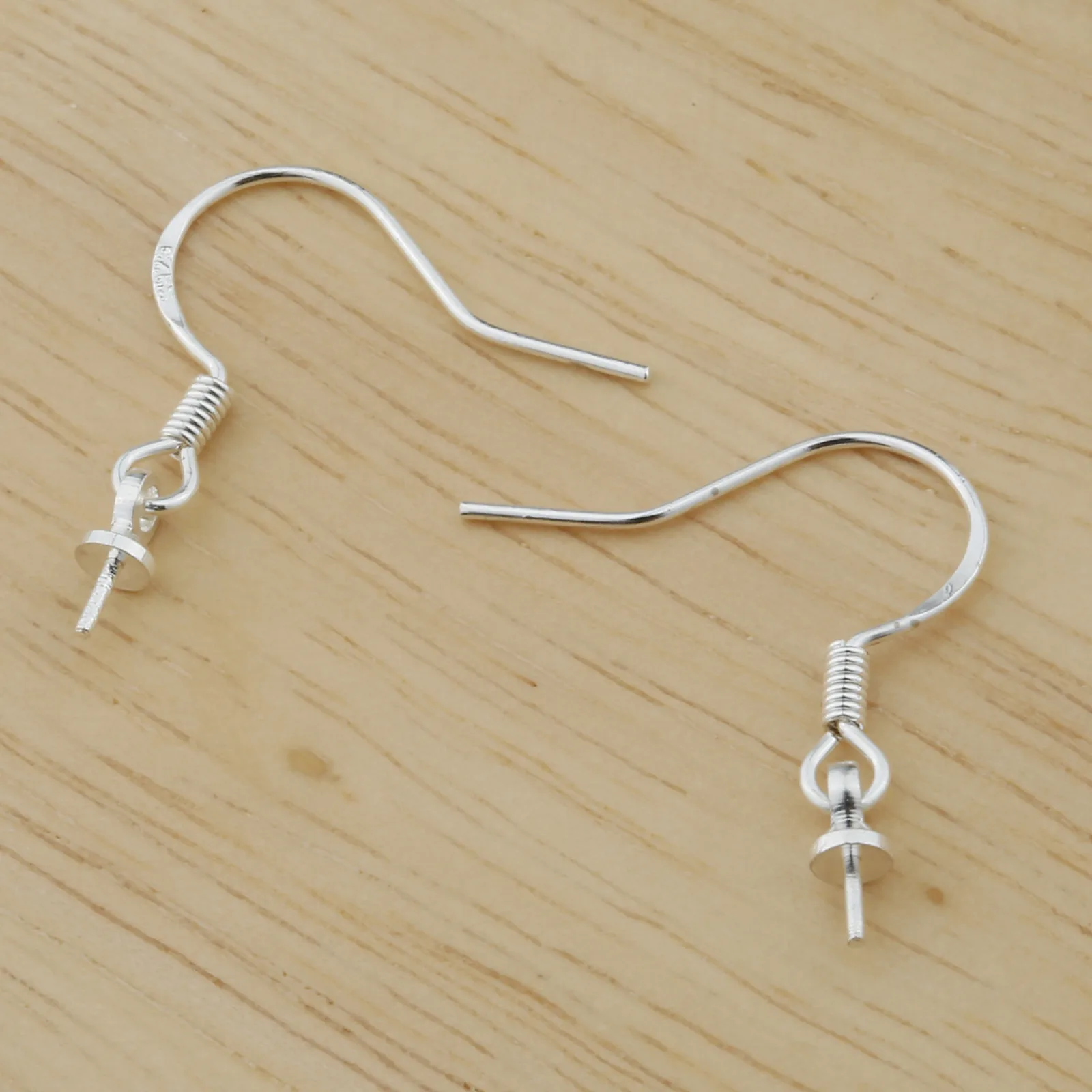 20/50Pcs  주얼리 DIY 액세서리 골드 컬러 다트 볼 후크 귀걸이 결과 및 구성 요소 20*25MM