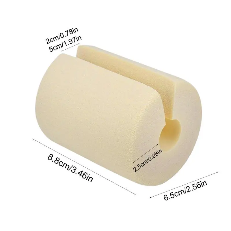 Door Slam Preventer Rubber Door Pinch Preventer Cylinder Slam Guard Keep Doors Open Safety Stopper With High Elasticity For