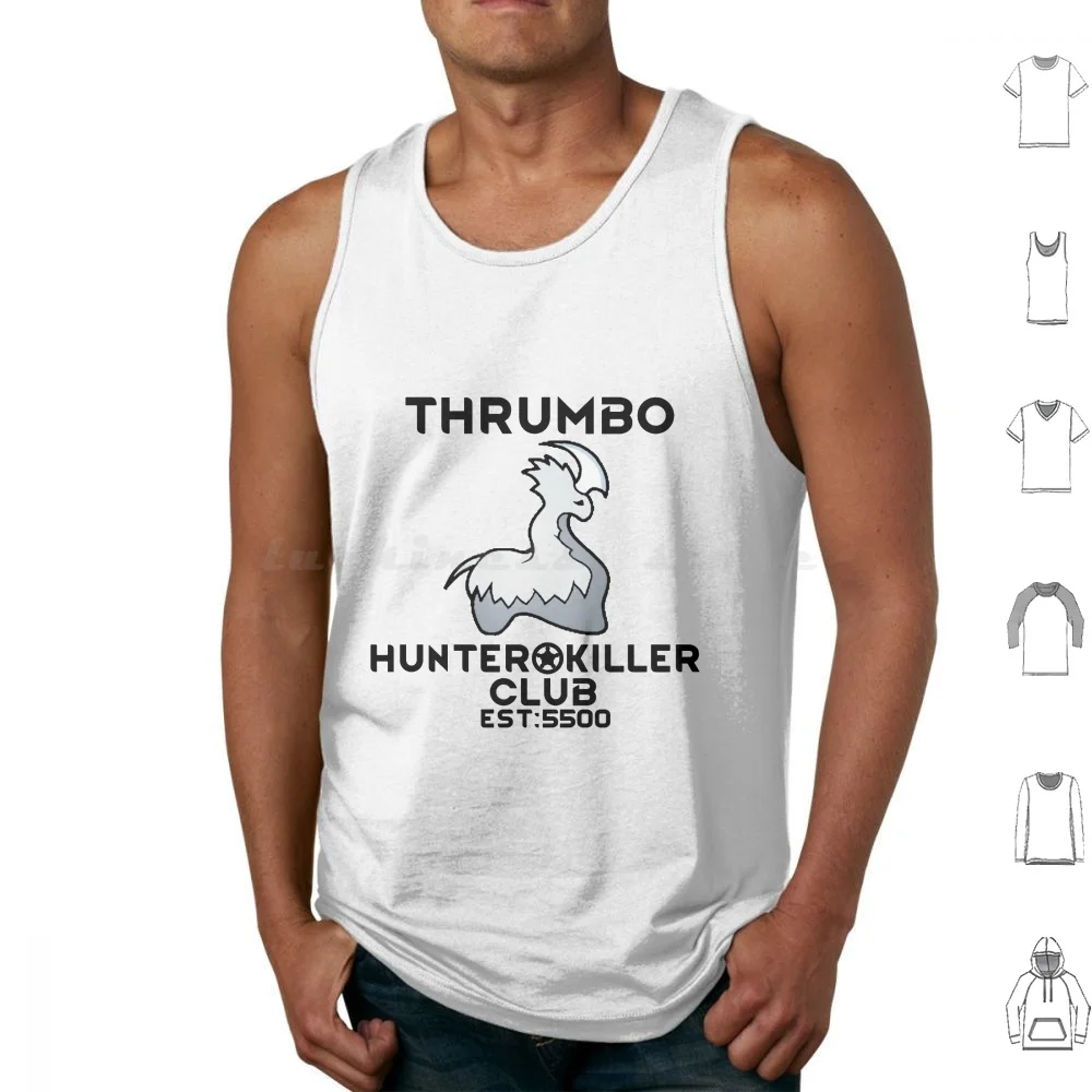 Thumbo Hunterkiller Club32 Canotte Gilet Senza Maniche Rimworld Thumbo Game Rim World Ate Senza Tavolo Gaming Rim World Gamer
