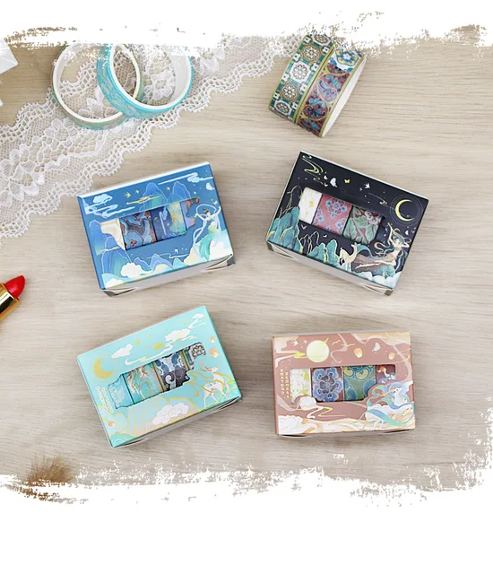 Memories of the Old City Series Washi Tape Sets – Original Kawaii Pen