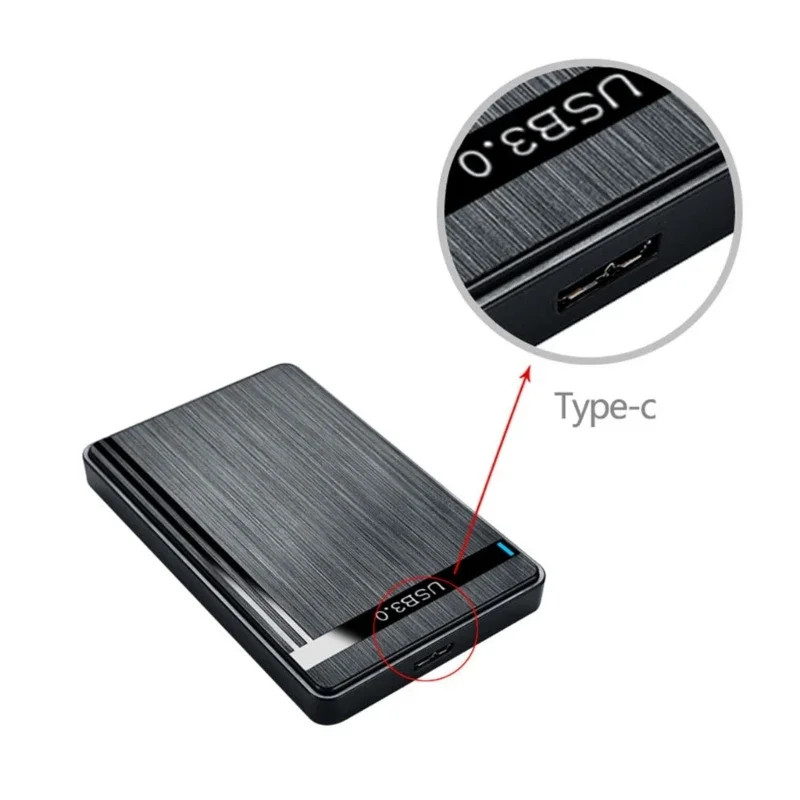 SSD ̽-Ʈ PC  USB3.0 ϵ ũ  Ŭ ڽ 2.5 ġ - SSD ܺ  2.5 HDD ڽ