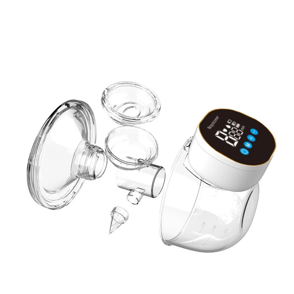 Portable Electric Breast Pump BPA-free Rechargable Low Noise Milker Comfort Breastfeeding Postpartum Care