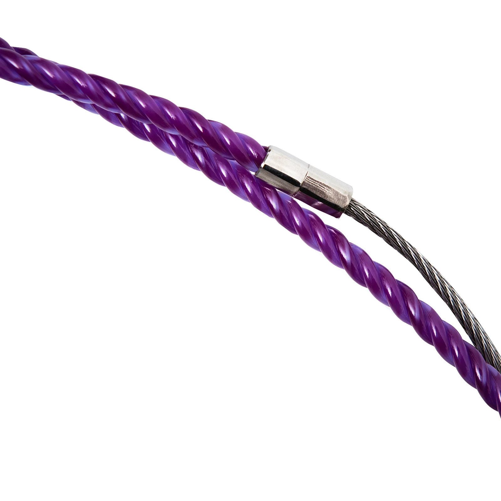 6.5mm x 27m 피쉬 테이프 덕트 로더 와이어 로드 전기 케이블 풀러 로드 벽 통과용 스레더 키트