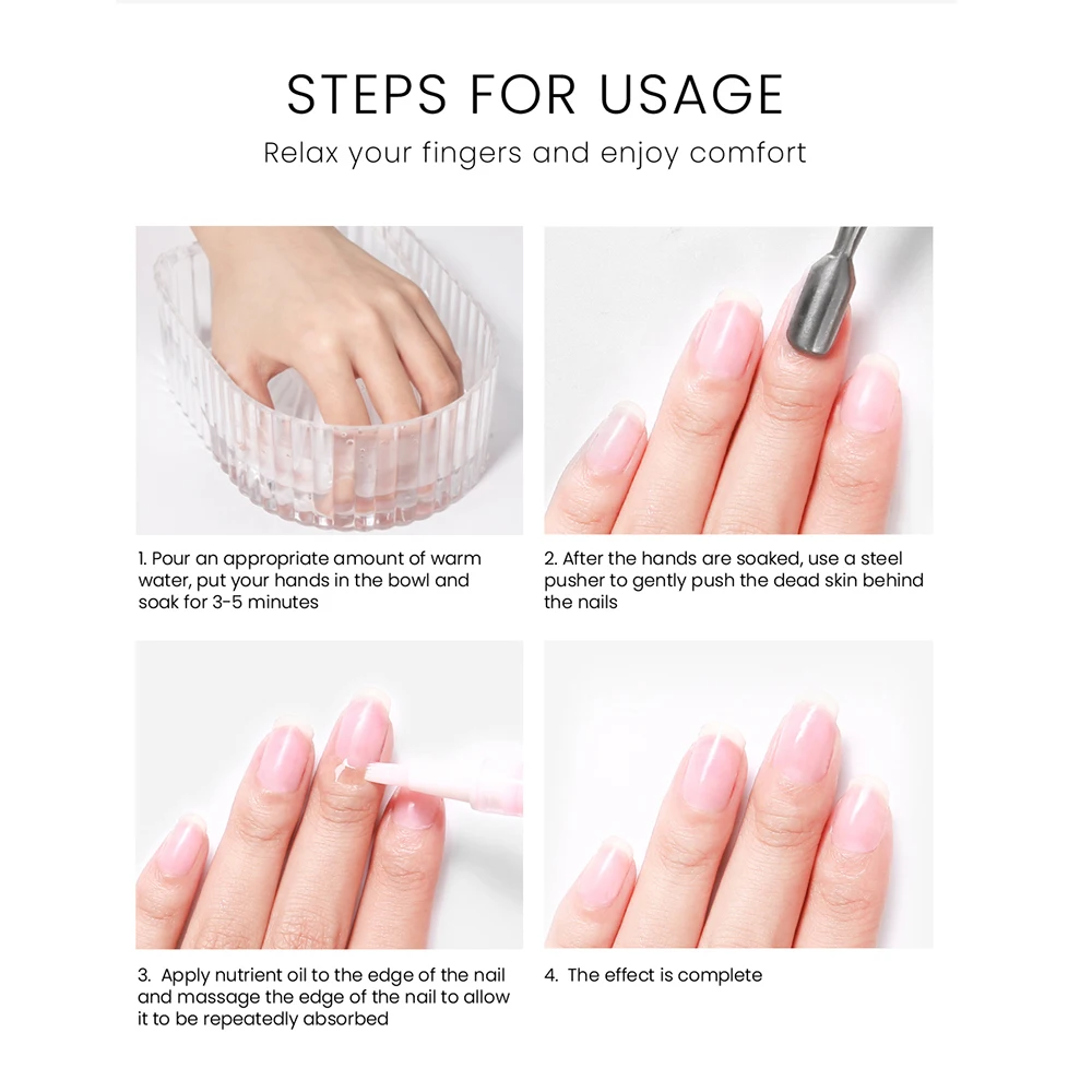 MAYCHAO 1PC Manicure Bowl Nail Polish Remover Soak Bowl Acrylic Nail Tip Treatment Remover DIY Nail Art SPA Manicure Tools 5