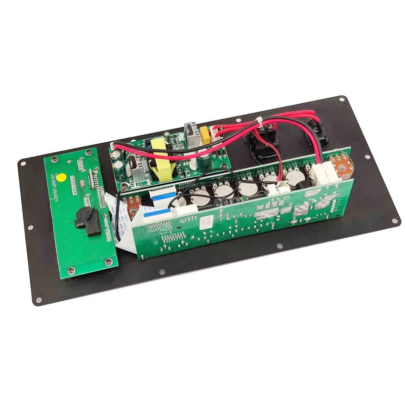 디지털 블루투스 앰프 보드, 리모컨 DIY Hifi 홈 시어터 스피커, 8-12 인치 스피커에 적합, 120W