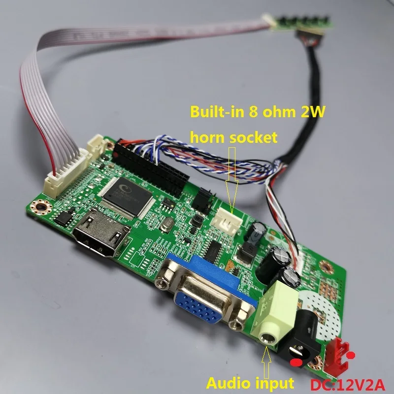 10.1인치 IPS 터치 모니터 모듈 키트, HDVGAwindow, Raspberry Pi, 안드로이드, HarmonyOS 및 기타 USB10 터치