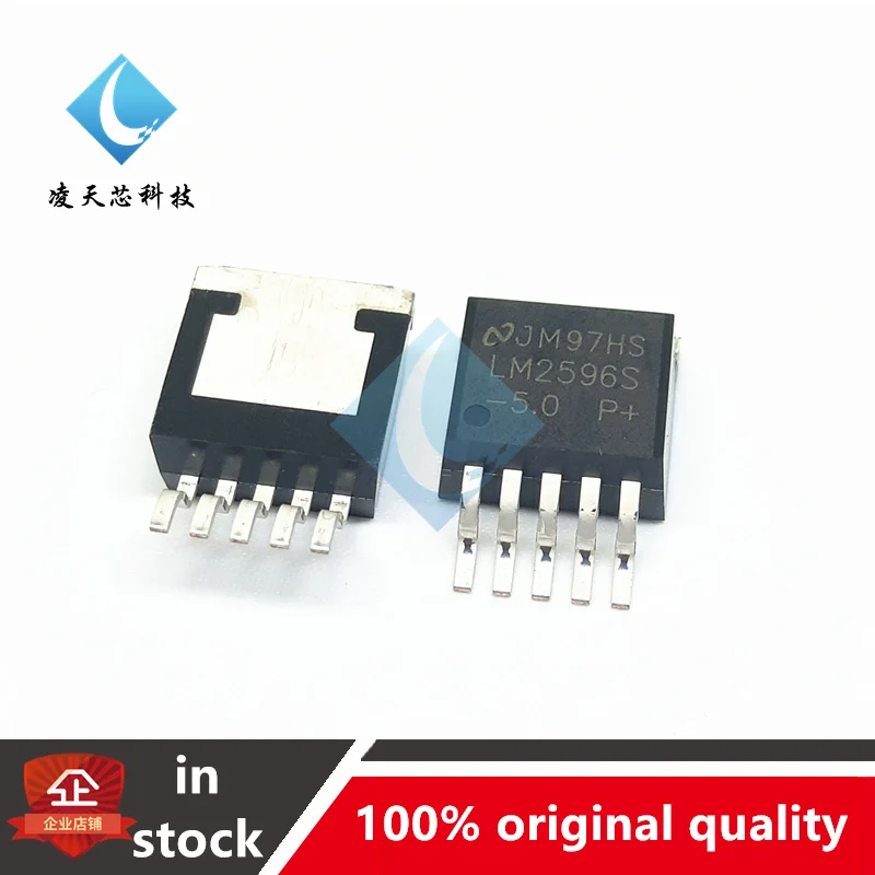 10 Pz Lm2596Sx-5.0 Lm2596 To-263-5 5V/3A Buck Dc-Dc Regolatore Ic