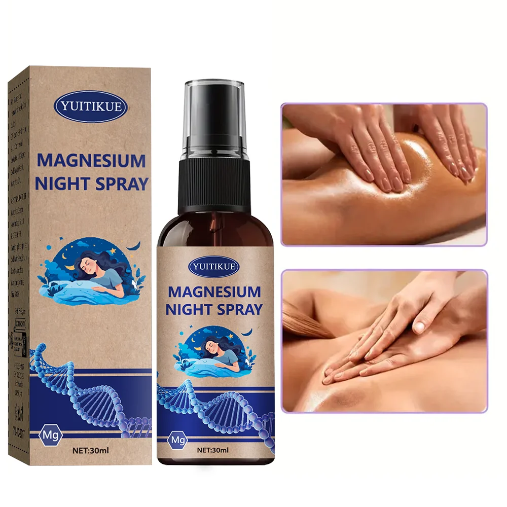 Magnesium Night Spray - Fast absorbing, long-lasting hydration, all light beige types - Moisturizing spray