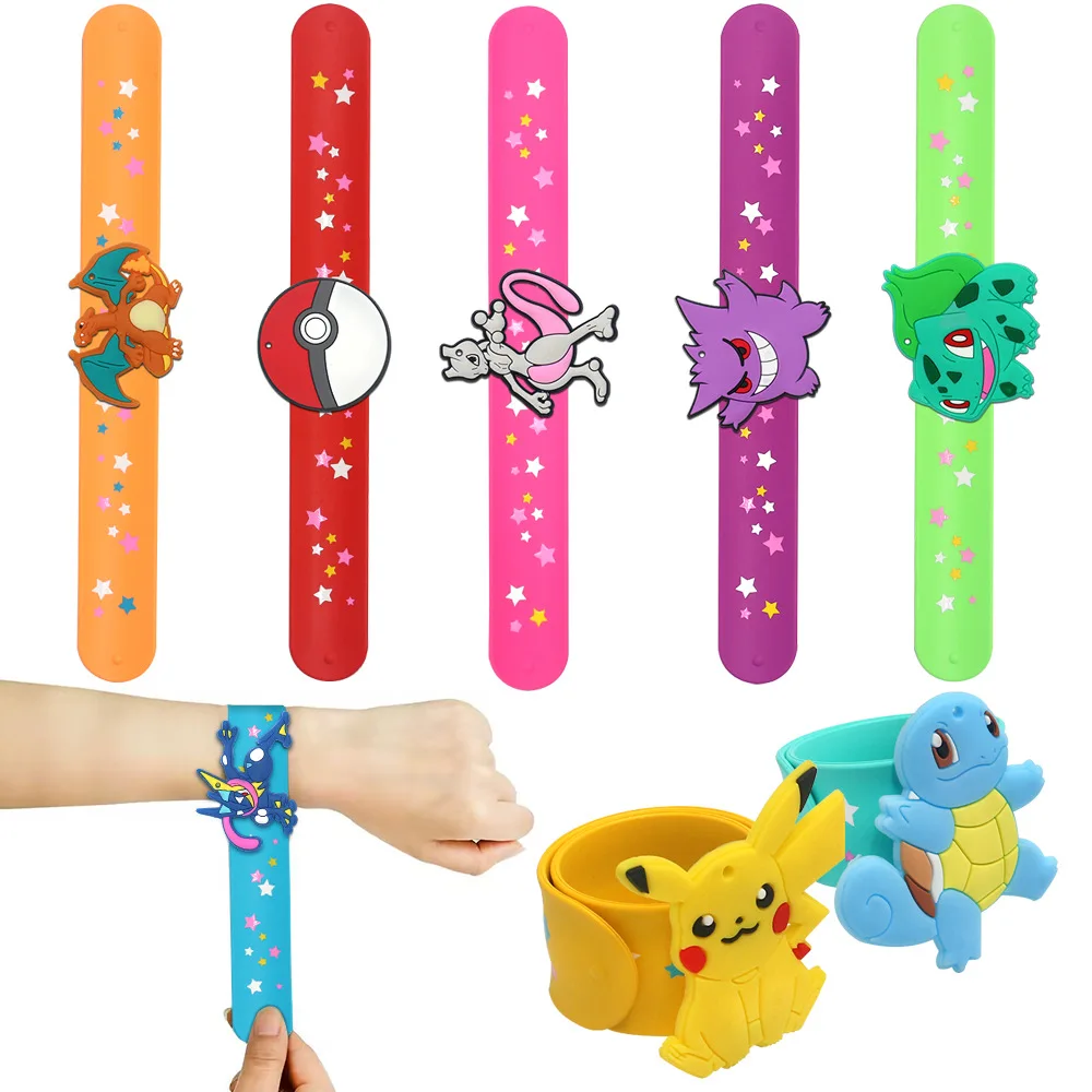 

New Cartoon Bracelet Kawaii Silicone Wrist Band Cute Student Bracelet Toy Children's Day Gift
