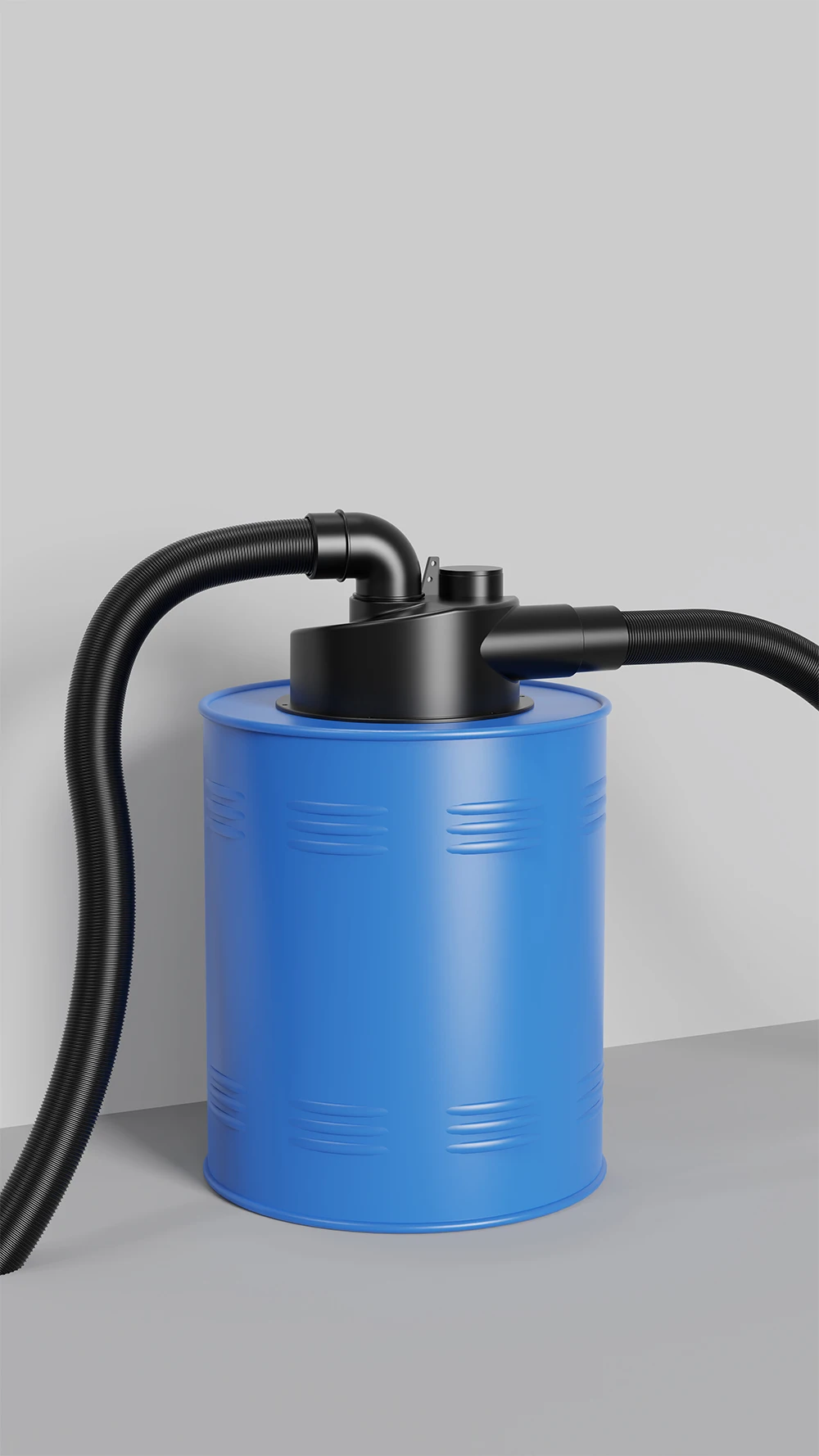 2.5'' PEMEDOR Woodworking Double Filtration Cyclone Dust Collector DIY Turbocharged Filter Industrial Separator Dust Collection