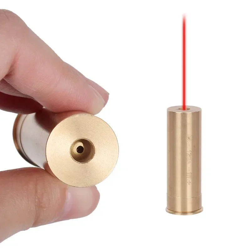 Tactical Red Laser Bore Sighter Boresighter Bullet Snap Caps For 7MM 8MM .38 .45 .222 5.45x39 .303 7.62x39 7x57R 300WIN 6.5mm