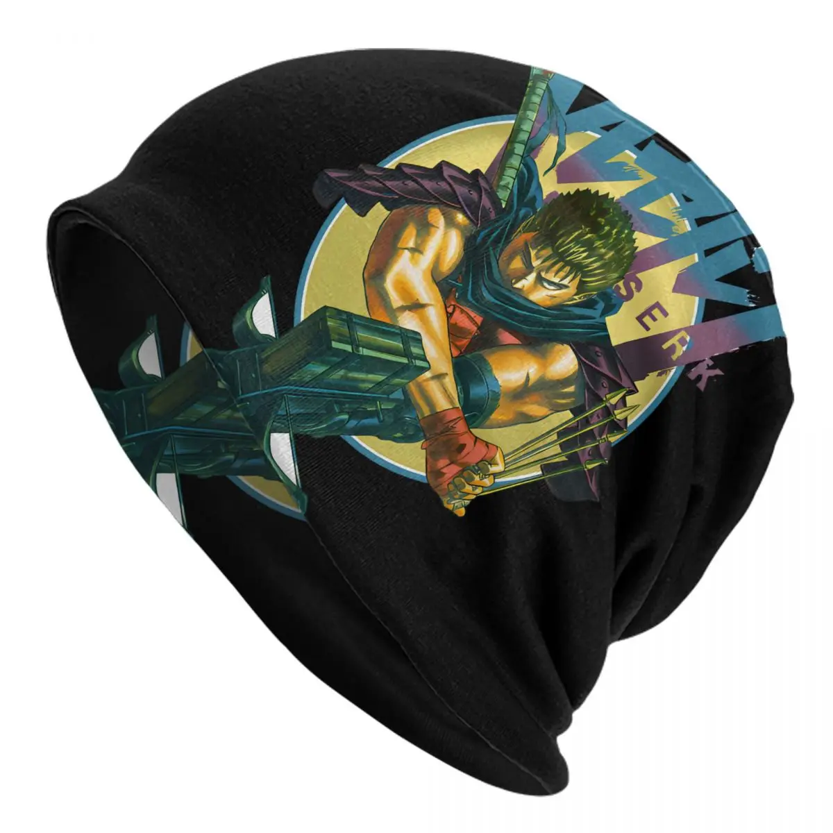 

SNIPER Thin Skullies Beanies Outdoor Caps For Men Women Berserk Anime Ski Caps Bonnet Hats