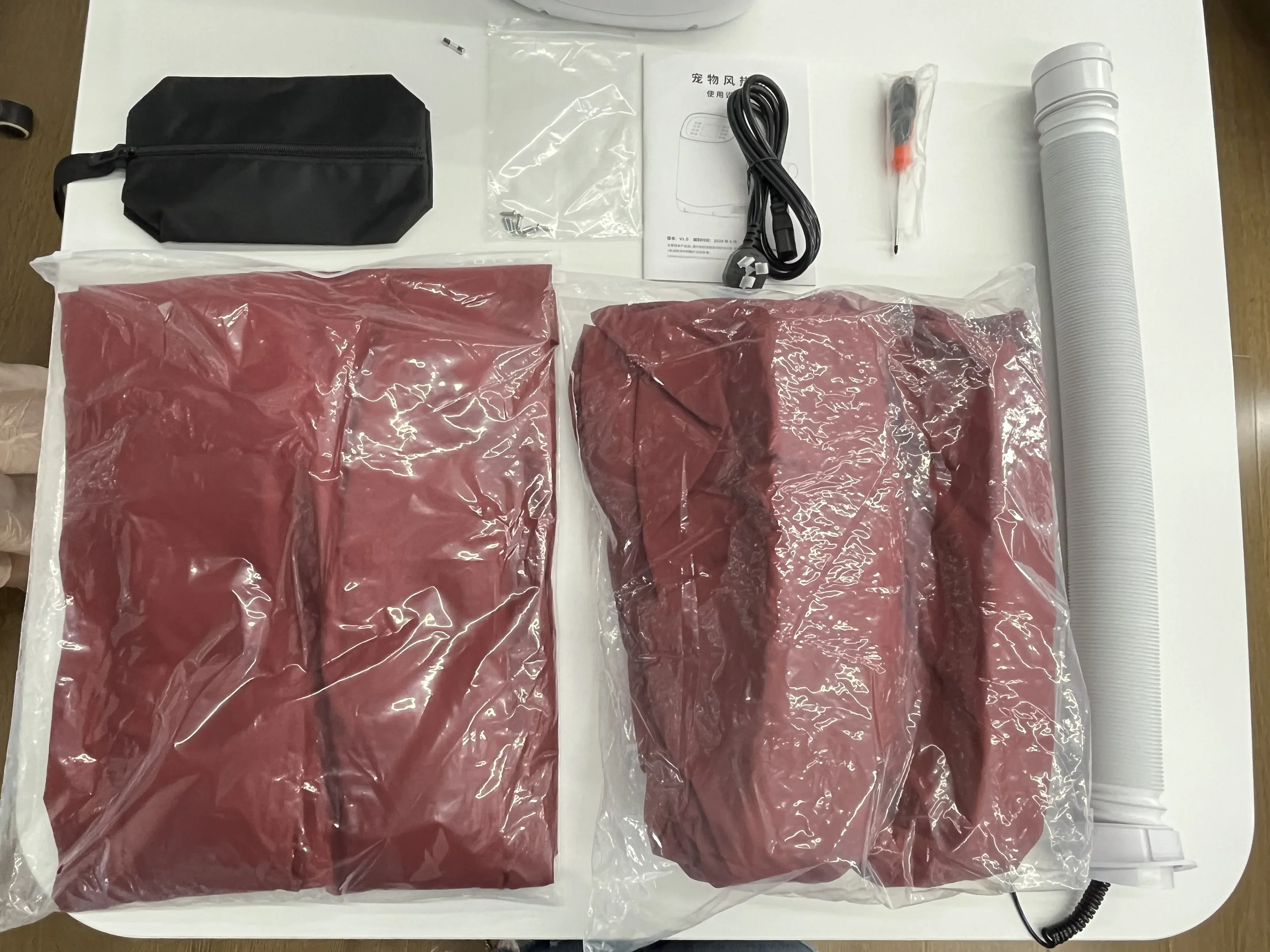 VHB Pet Heating Blanket Has 5 Adjustable Wind Speeds Dual Hardware Software Heavy Temperature Control Protection Air Purificatio