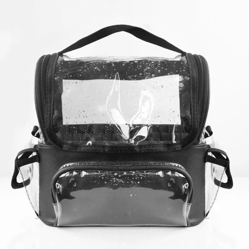 

Женский рюкзак, прозрачная Водонепроницаемая дорожная сумка для хранения инструментов для салона красоты, аксессуаров для парикмахерской