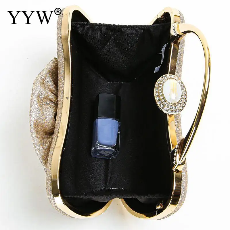 Luxury Elegant Women Evening Clutch Bag Brand Party Banquet Rhinestone Glitter Bag For Ladies Wedding Purse Pouch Clutches