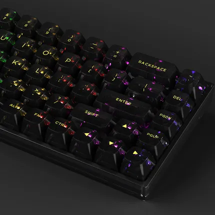 Keysland-sa Perfil Keycaps pc Transparente Rgb para Cherry mx Switches 143 Chaves Gateron Kailh Caixa Ttc Teclado Mecânico - Imagem 2