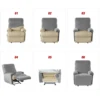 4PCS Split Jacquard Recliner Sofa Covers Elastic Armchair Chair Cover Non-Slip Recliner Chairs Slipcovers For Living Room Decor 5