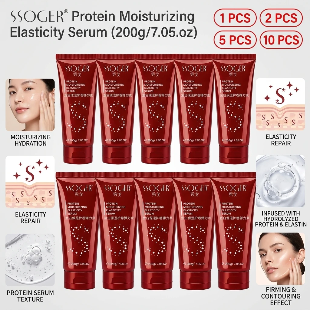 200g Xiuge Elastic Protein Hair Conditioner Moisturizing Rolling Elastic Elements Soothing Heat Dyeing Refreshing Fluffy