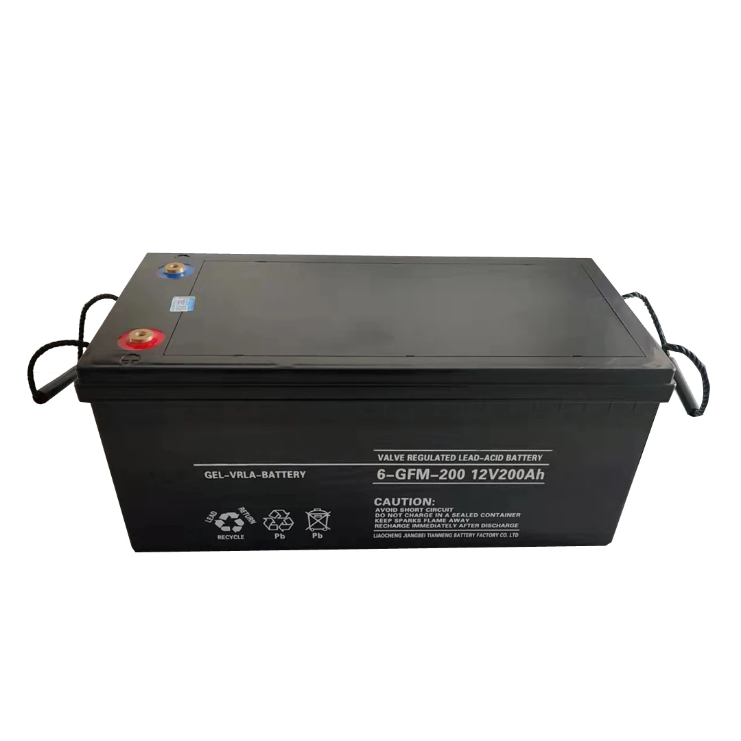 Batteria Solare 200Ah Batteria Solare A Ciclo Profondo India Batteria Agm 12V 200Ah