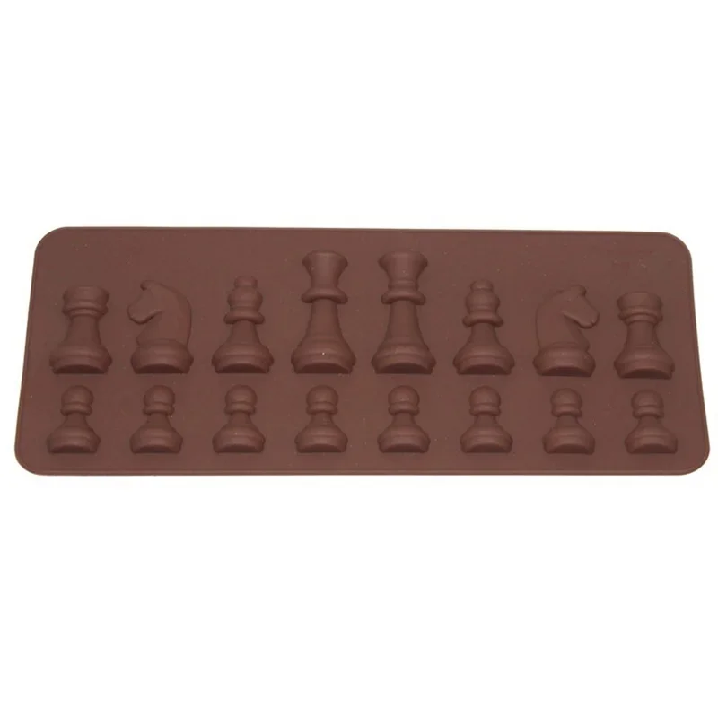 DIY Cake Mold Chess Shaped Chocolate Molds Ice Cube Mould Baking Mould Silicone Mold Cake Decorating Tools Kitchen Accessories
