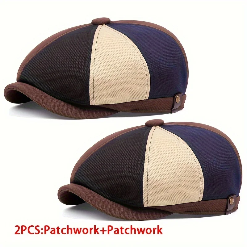 Nouveau chapeau Gatsby pour homme, style décontracté, pour le printemps_voghion.com