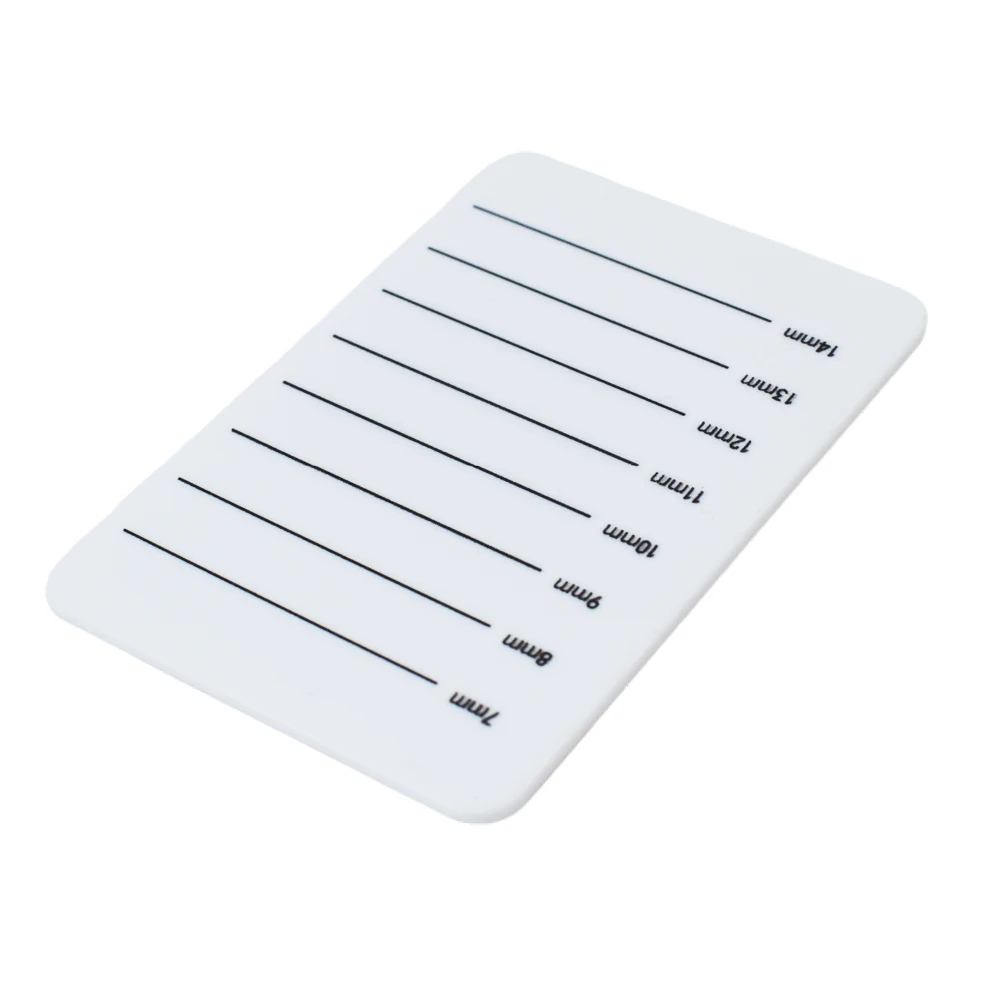Eyelash Extension Organizer Pallet False Lash Stand Tile Palette Eyelash Holder with Belt Graft  Acrylic Lash Scale Tools