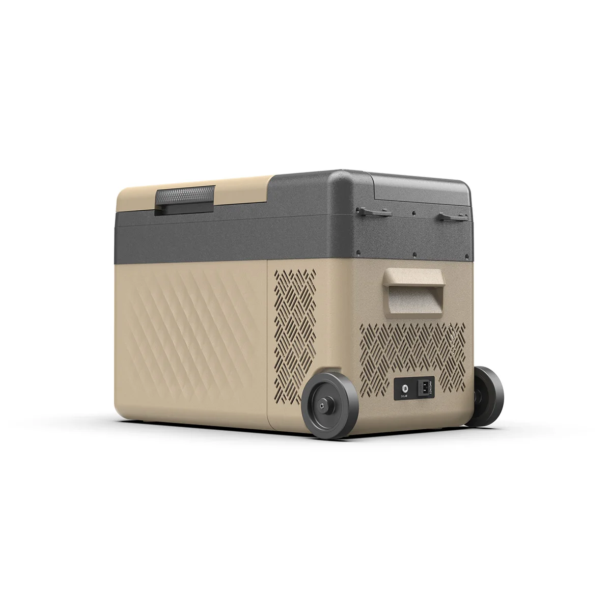 RTW25 Color Car Cool Box Mobile 12 Volt Camper Refrigerator Cooler Portable Fridge With Compressor Freezer
