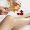 3 Pcs Spatula Silicone Wax Professional Waxing Stick Depilatory Cream Pink Portable Applicator 6