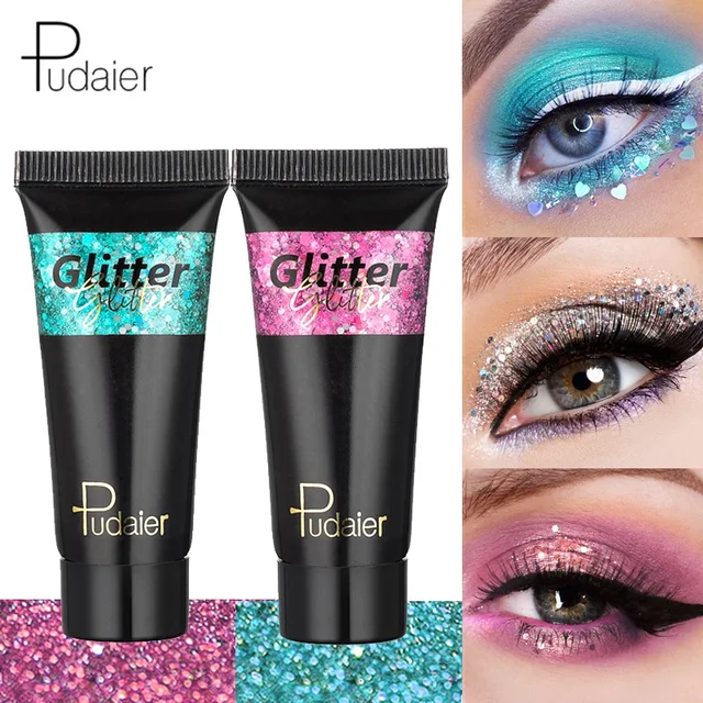 Body Glitter Gel Nail Hair Face Flash Eye Loose Sequins Cream Diamond Jewels Rhinestones Makeup Decoration Party Festival 1pc