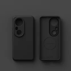 Magsafe Liquid Silicone Magnetic Phone Case for IQOO 12 (BK)