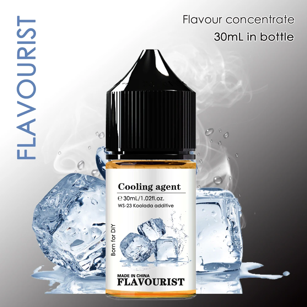 FLAVOURIST WS-23 Cooling Agent Flavor Concentrate Water Solubility Flavored Koolada Additive Liquid Essential Oil Flavoring