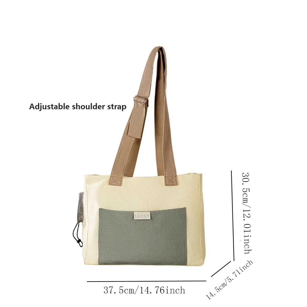 Cat Carrier Bag Pet Dog One Shoulder Canvas Transport Bag Fashion Portable Handbag Puppy Kitten Sling Bag Out Travel Backpack