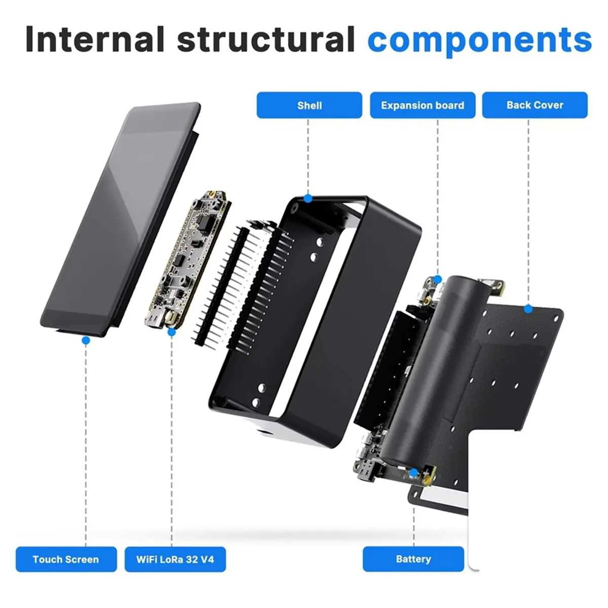 A003 WiFi LoRa 32 V4 확장 키트 WiFi LoRa 32 V4 개발 보드 ..