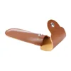 Manual Double Edge Safety Razor Protective Cover PU Leather Razor Case Travel  Portable Razor Holder Case 4