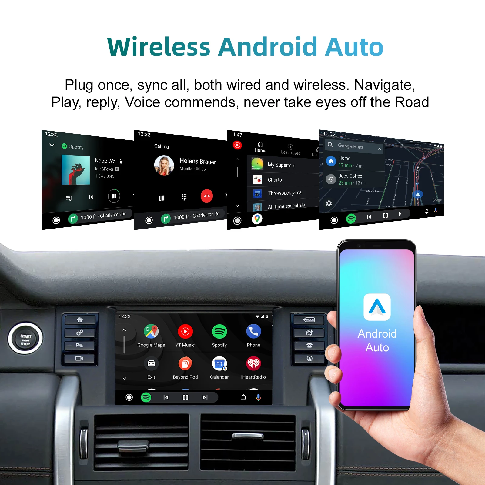Plug and Play CarPlay Retrofit for Land Rover Discovery 5