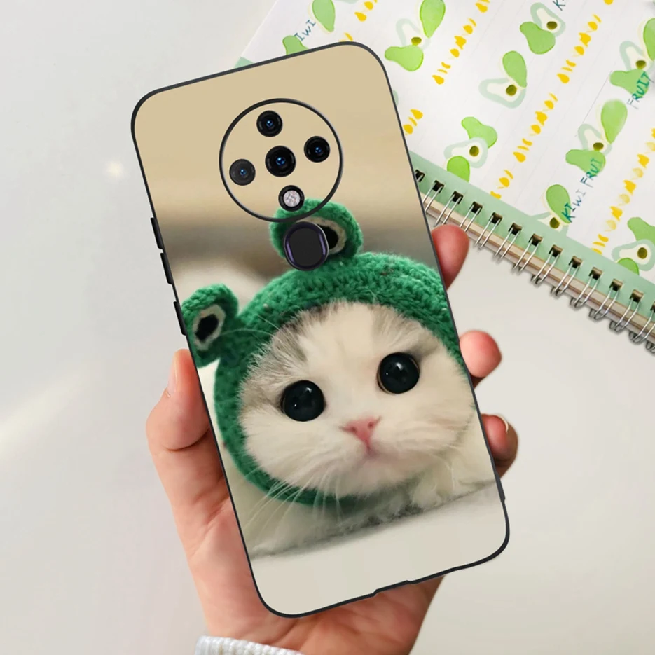 Cute Fashion Painted Soft Silicone Phone Case with Bumper 6.8